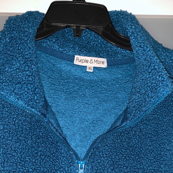 Deep Blue Teddy Jacket - Picture 5 of 5